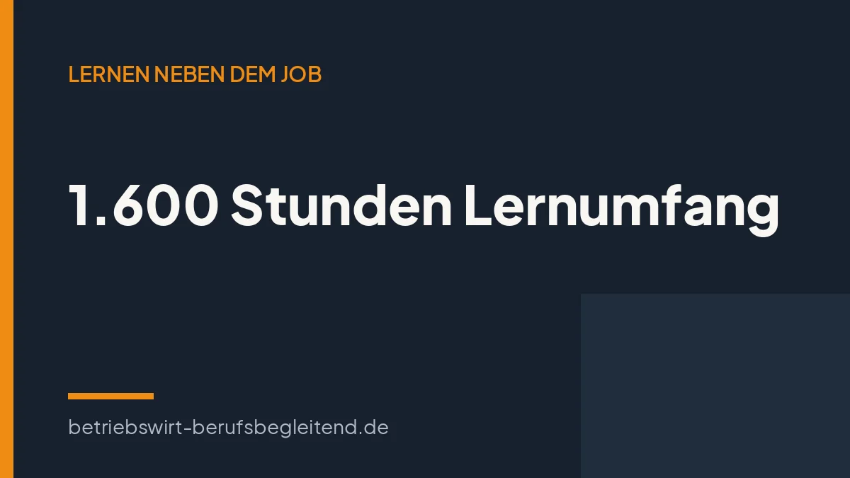 Titelgrafik zum Artikel über den Lernumfang beim Geprüften Betriebswirt